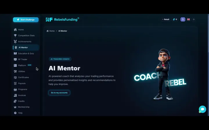 RF Zone AI Mentor, the trading coach